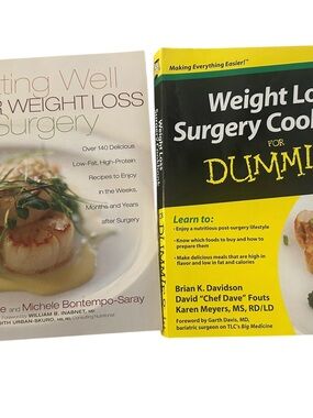 Two Post Weight Loss Surgery Cookbooks